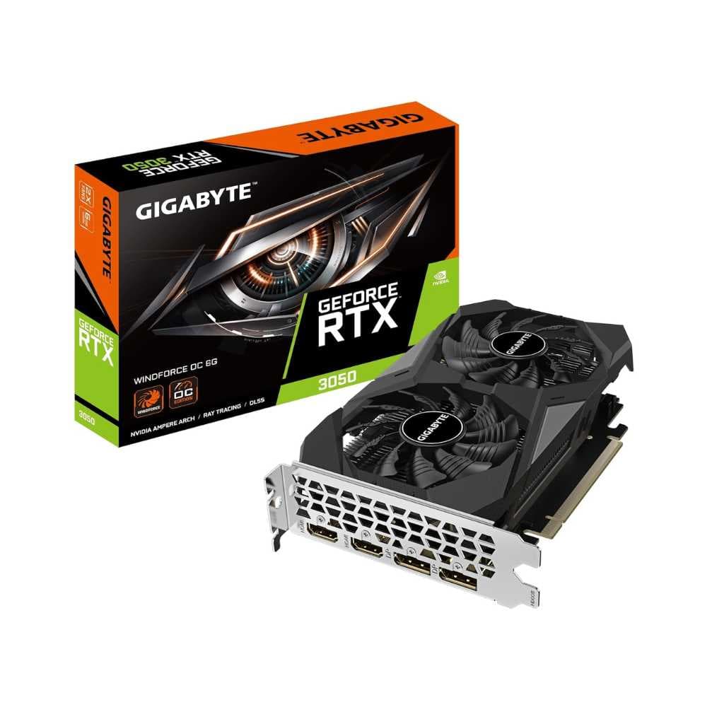 GIGABYTE GeForce RTX 3050 WINDFORCE OC 6G Graphics Card