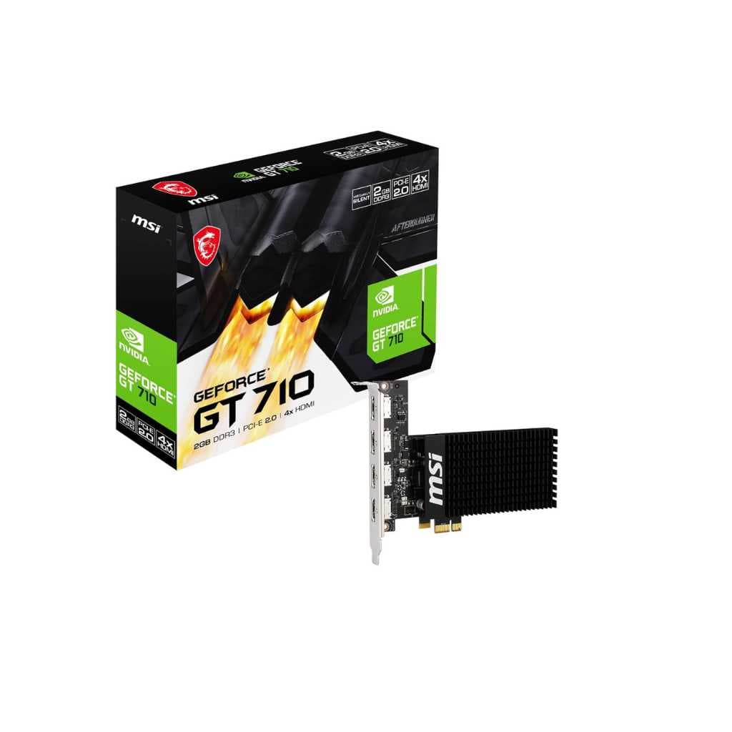 MSI GeForce GT 710 2GD3H 4HDMI Graphics Card