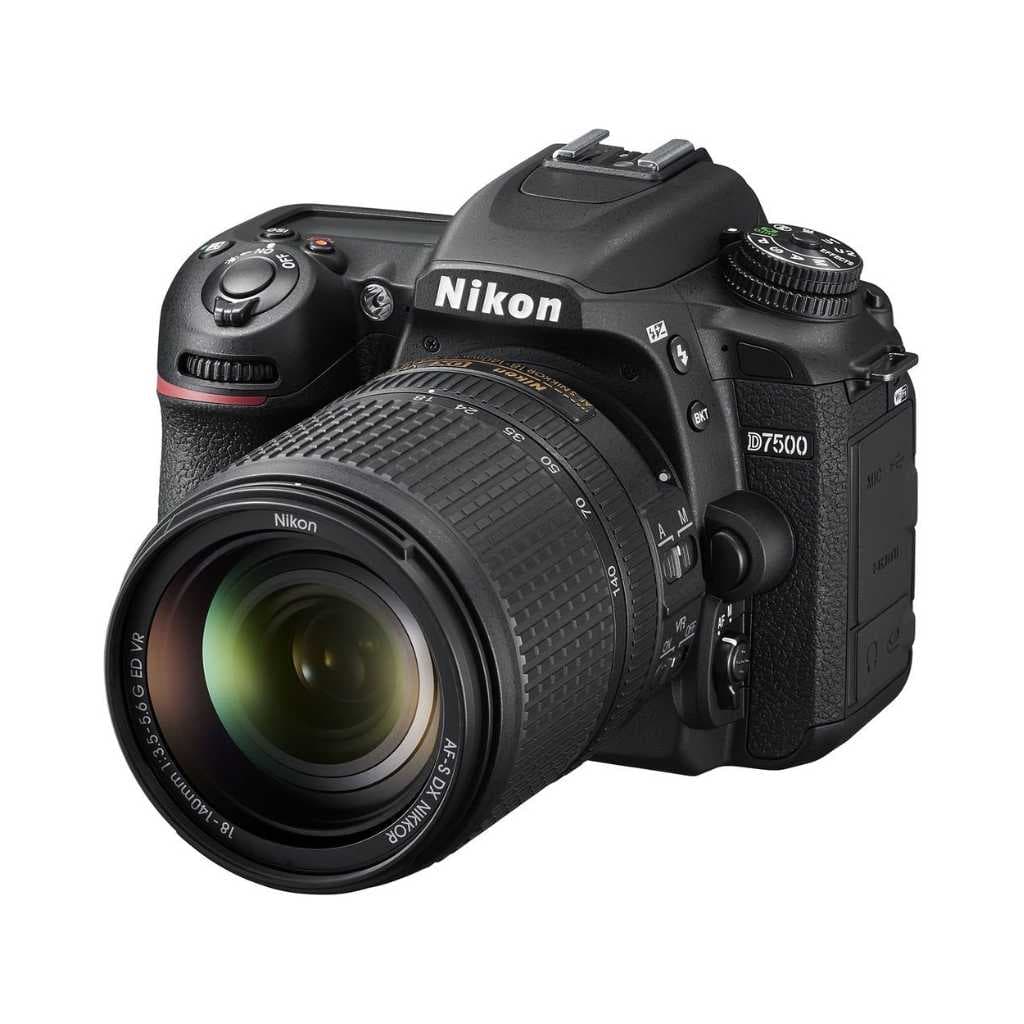 Nikon D7500 DSLR Camera with AF-S DX NIKKOR 18-140mm f/3.5-5.6G ED VR Lens