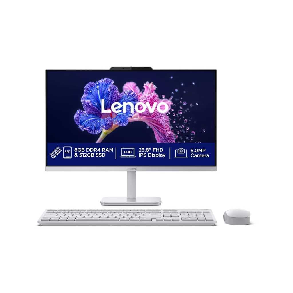 Lenovo A100 24" FHD IPS All-in-One Desktop