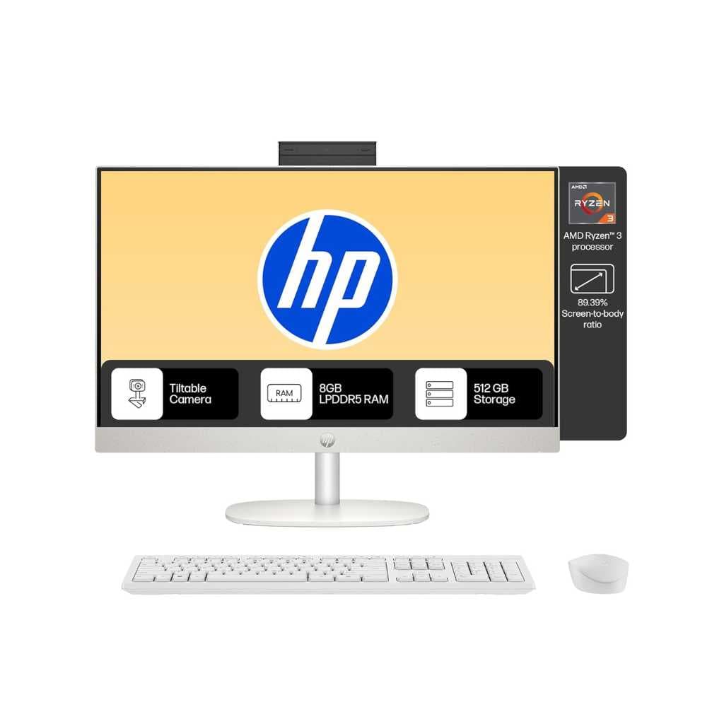 HP AIO 24 23.8" FHD All-in-One Desktop