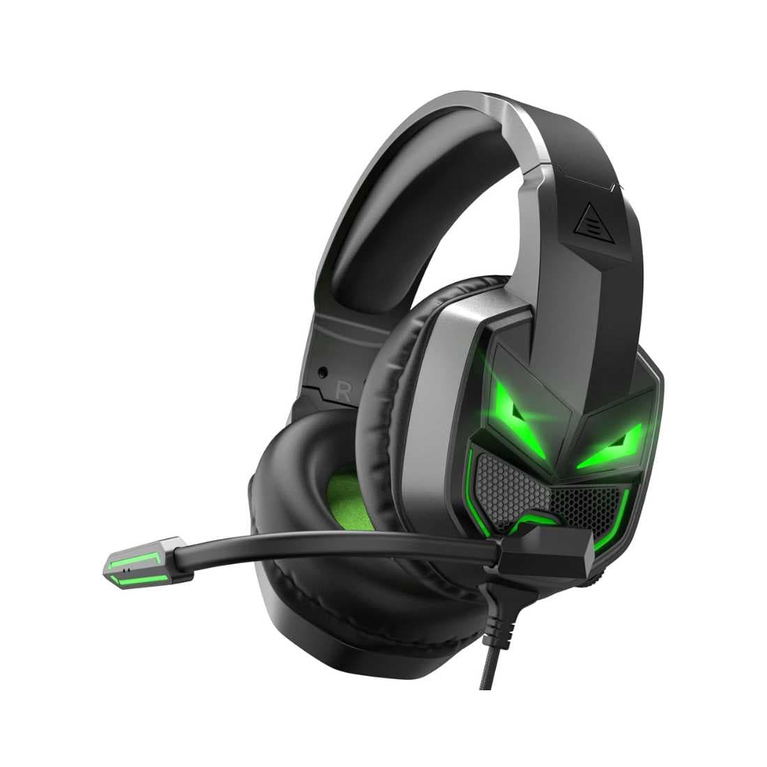 EKSA E7000 Fenrir Gaming Wired Headset with Mic (Black Green)