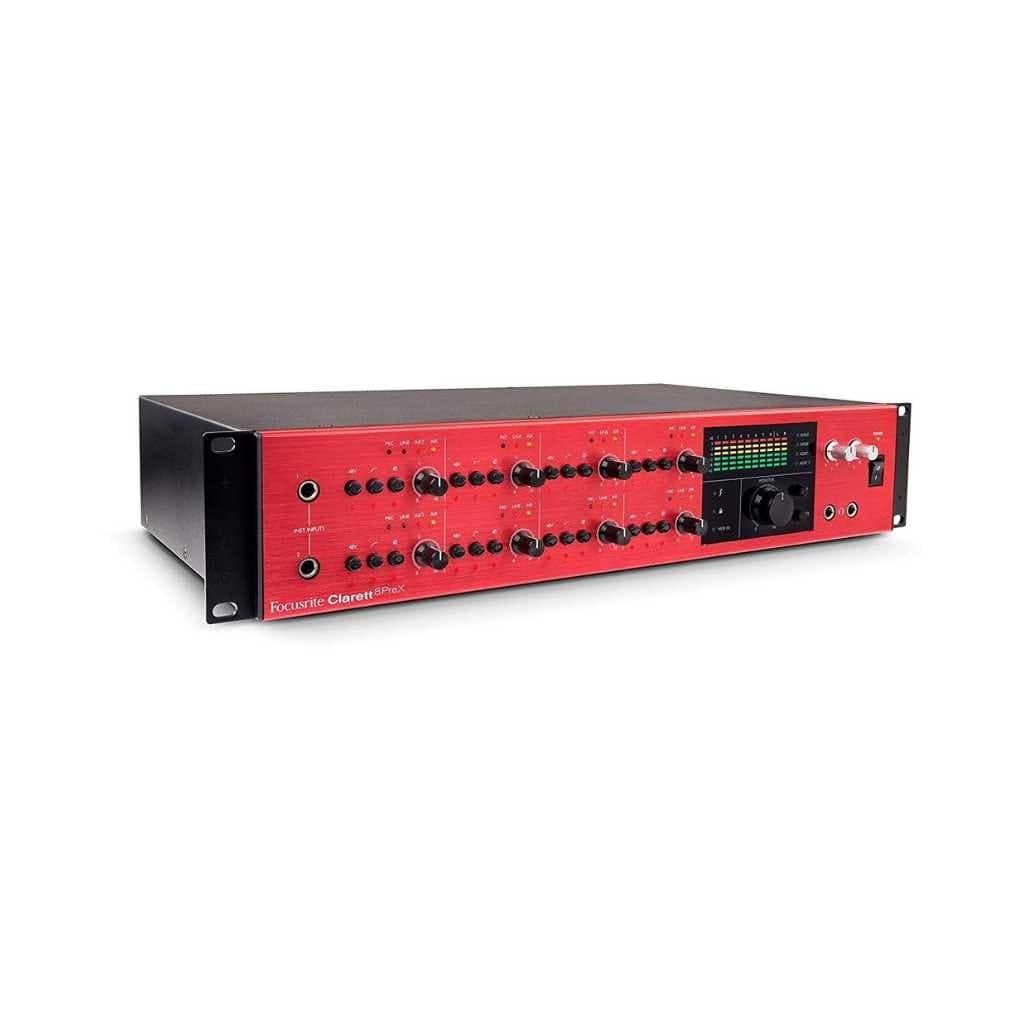 Focusrite AMS-CLARETT-8PREX Audio Interface (Red)
