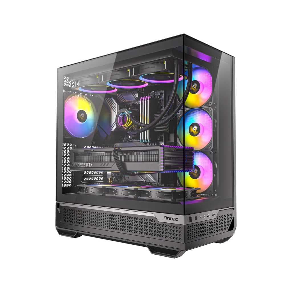 Antec C7 ARGB ATX Mid Tower Gaming Cabinet - Black
