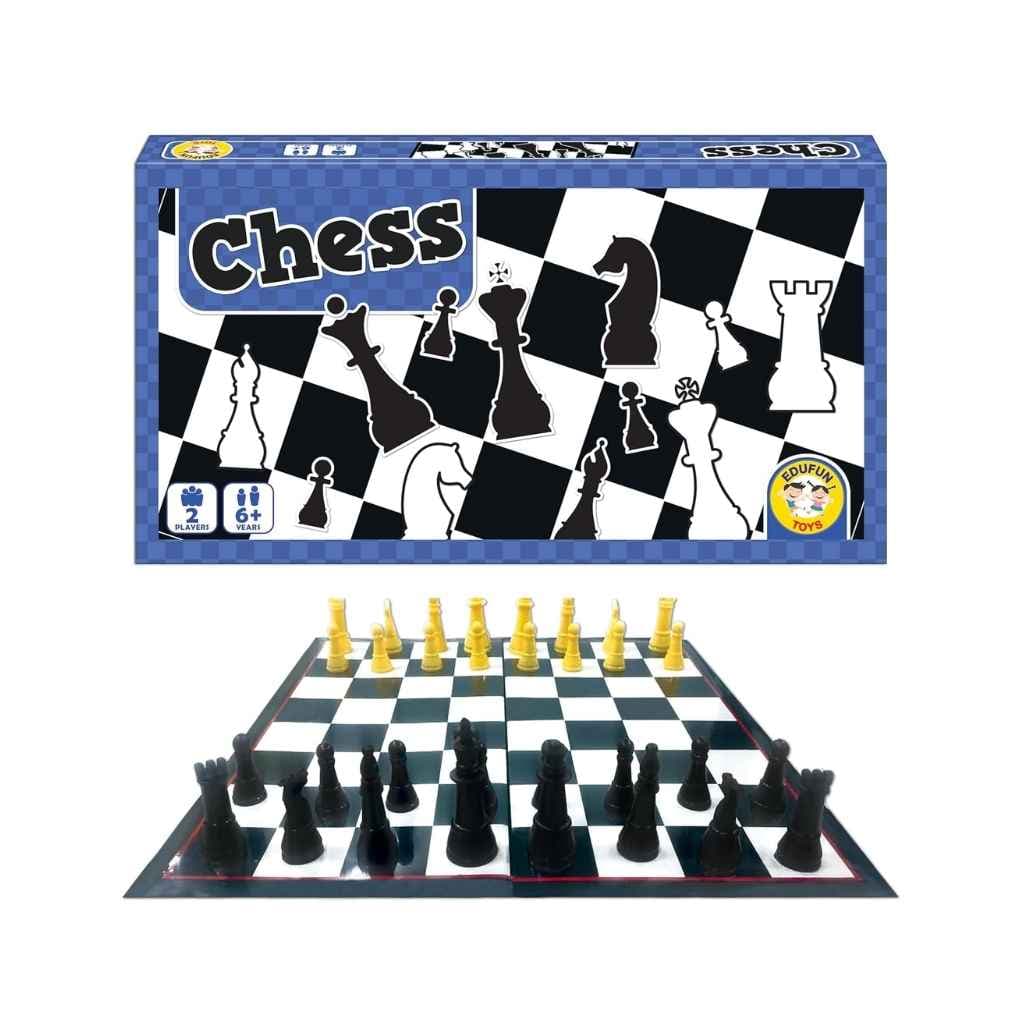Chess Game for Kids 6+ Years with Foldable Board