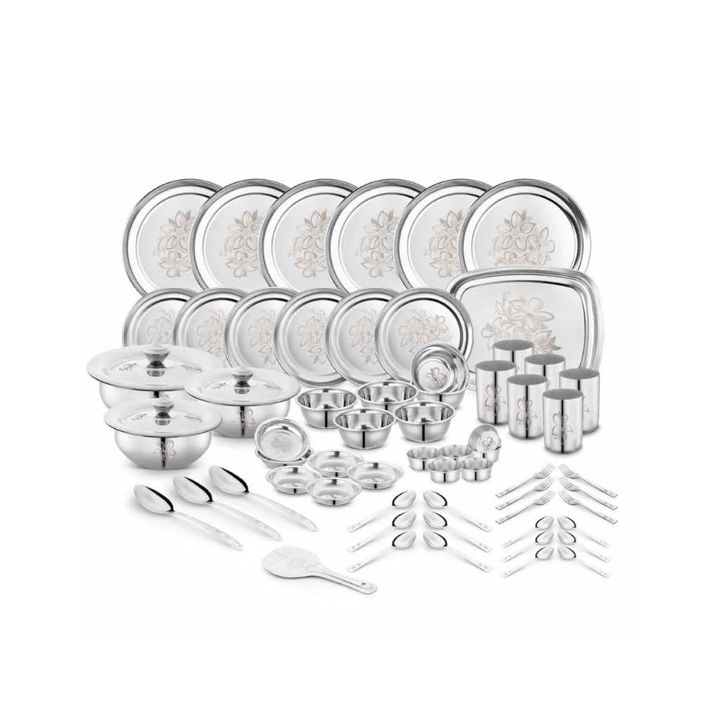 Classic Essentials Stainless Steel Glory Dinner Set