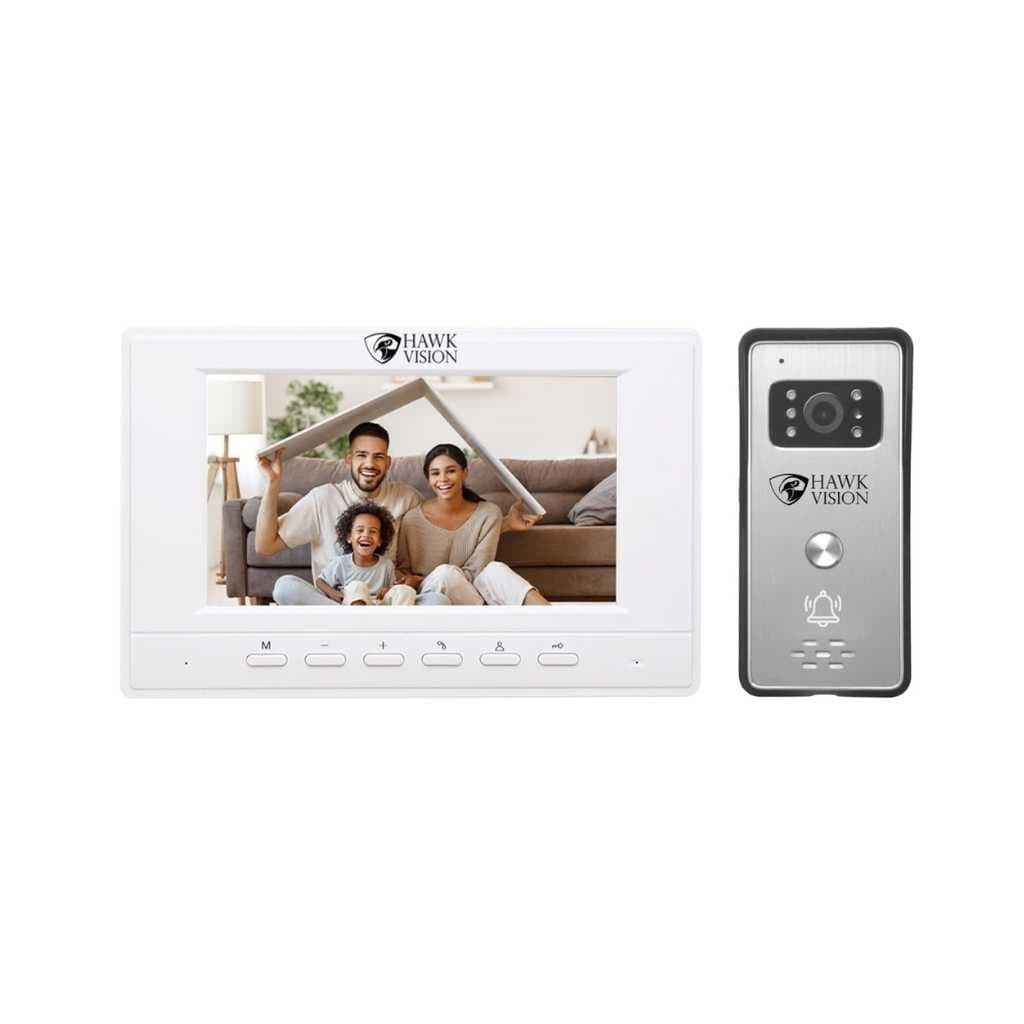 Hawk Vision HV-VDP-703A 7-Inch Video Door Phone Kit