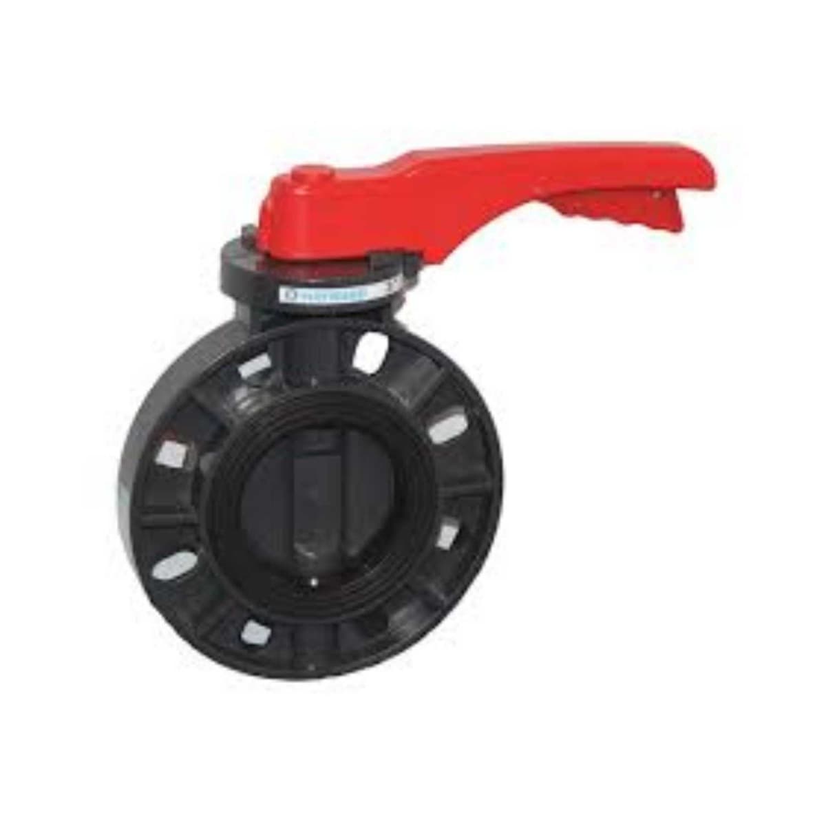 Wafer Butterfly Valve Viton with Handle (For Wheel Type Valve) – 150mm