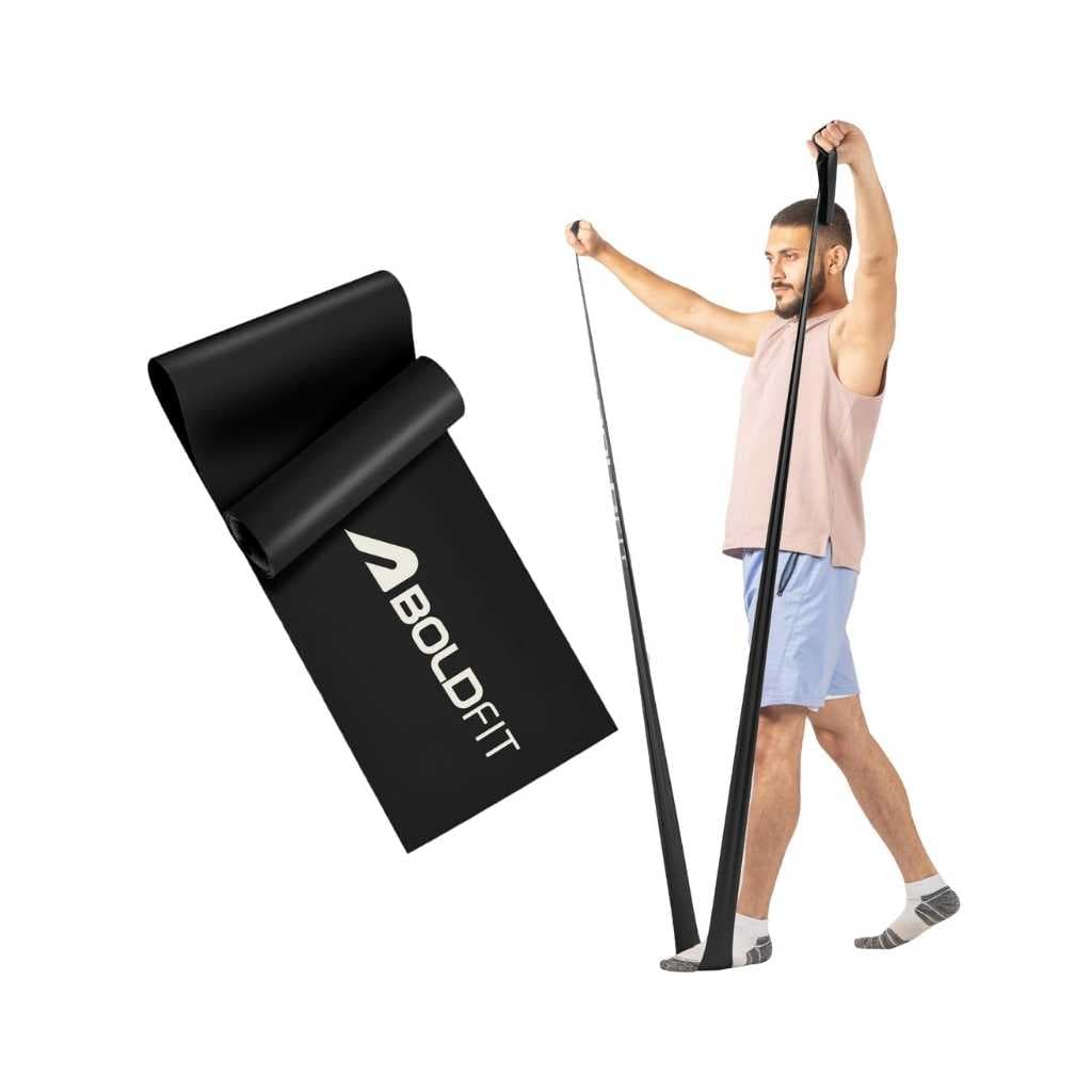 Boldfit Resistance Bands for Workout for Women Pilates Band (Heavy)