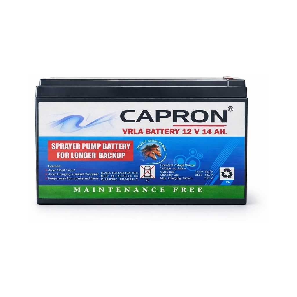CAPRON 12V 14Ah VRLA AGM Rechargeable Maintenance-Free Battery
