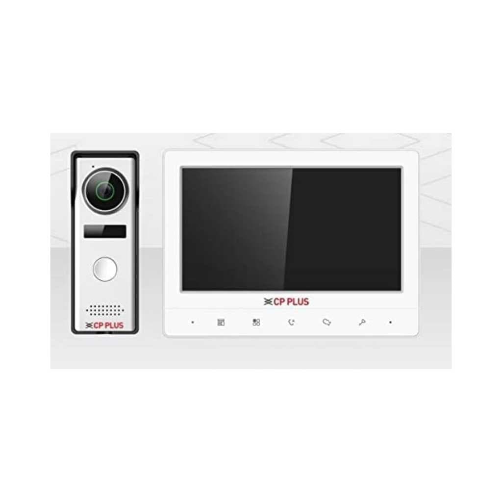 CP PLUS 7 TFT Screen Video Intercom Kit with Waterproof Camera and Touch Screen