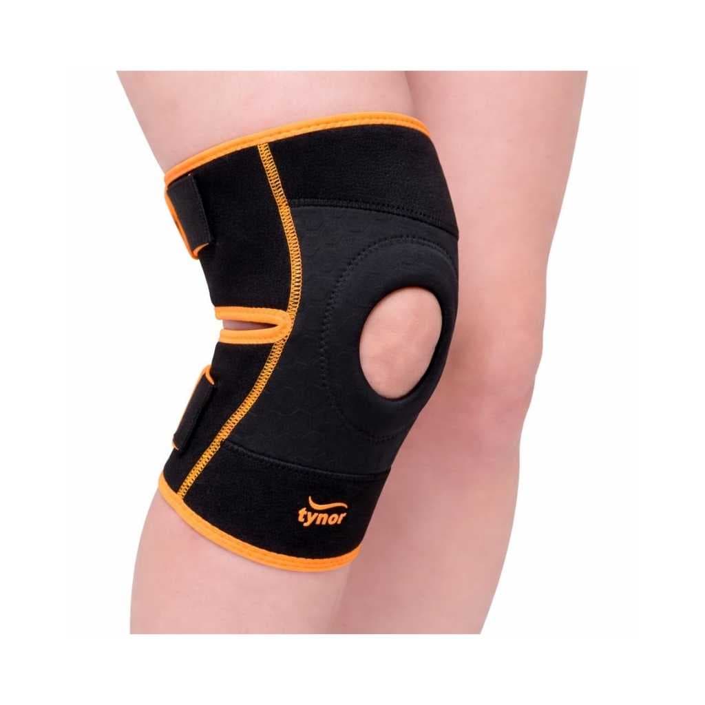 TYNOR Knee Wrap (Neo), Adjustable Knee Brace with Open Patella Design, Universal Size
