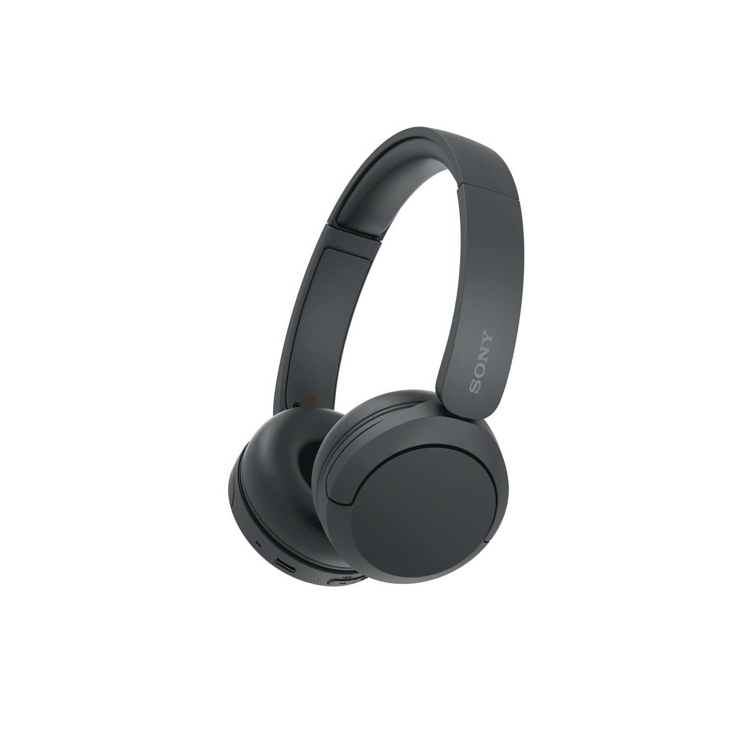 Sony WH-CH520 Wireless On-Ear Headphones with Mic -Black