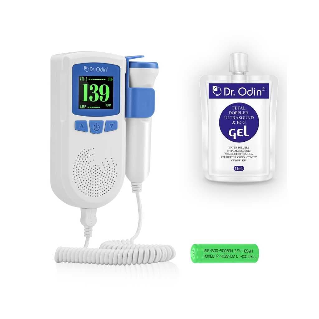 Dr. Odin OAD51B Fetal Doppler with Ultrasound Gel