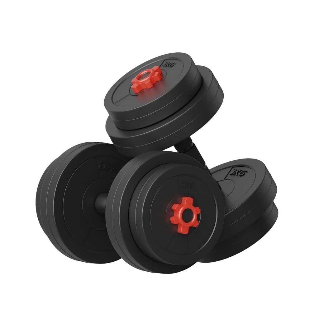 Lifelong PVC Home Gym Adjustable Set with Dumbbell Rod