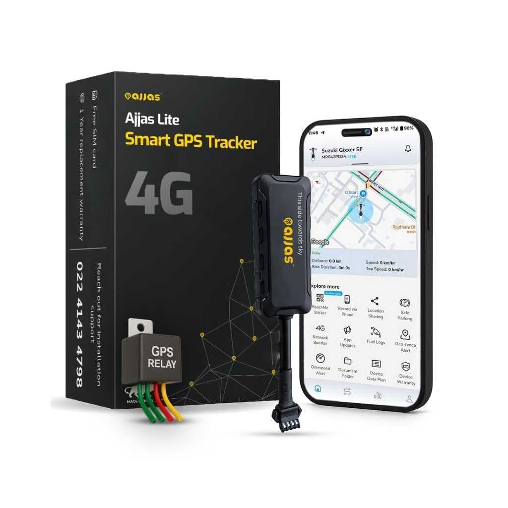 Ajjas 4G Lite Wired Hidden AI Smart GPS Tracker