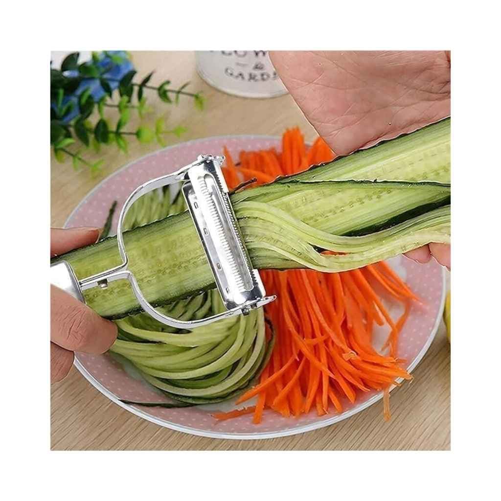 Credex 2-in-1 Julienne and Vegetable Peeler