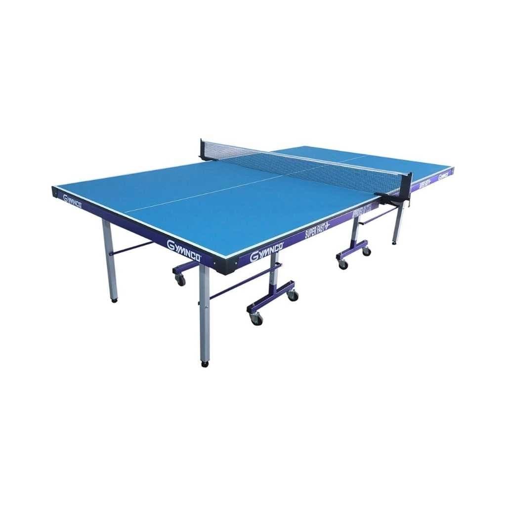 GYMNCO Latest Super Fast Table Tennis Table with 75 mm Wheels