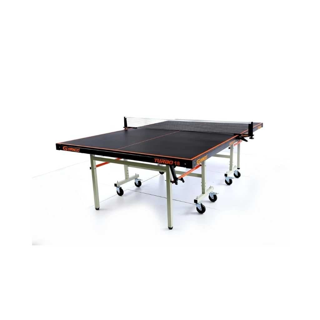 GYMNCO Turbo Table Tennis Table with 100 mm Wheels