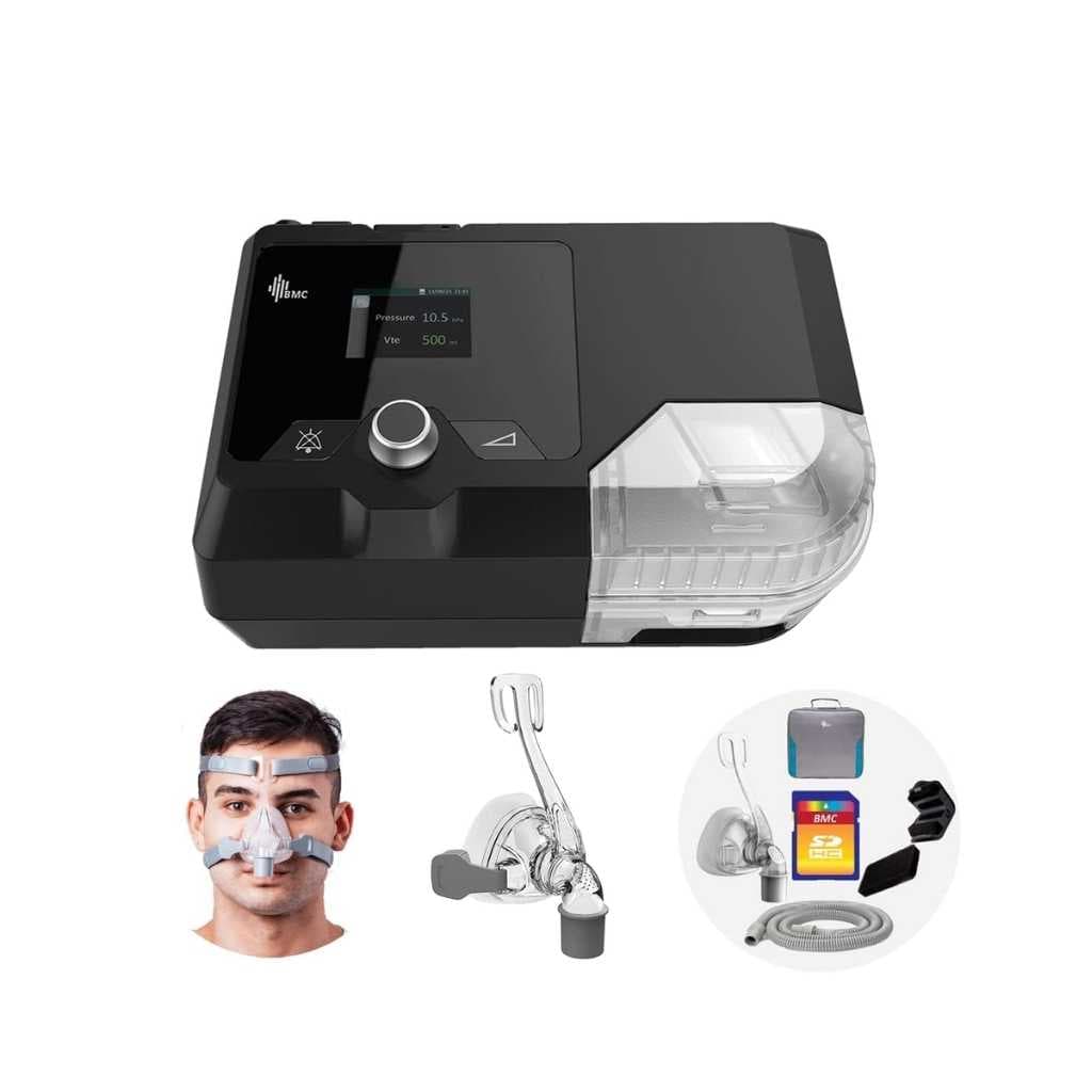 BMC G2S A20 Auto CPAP Machine with Humidifier, N4 Mask & Carrying Case