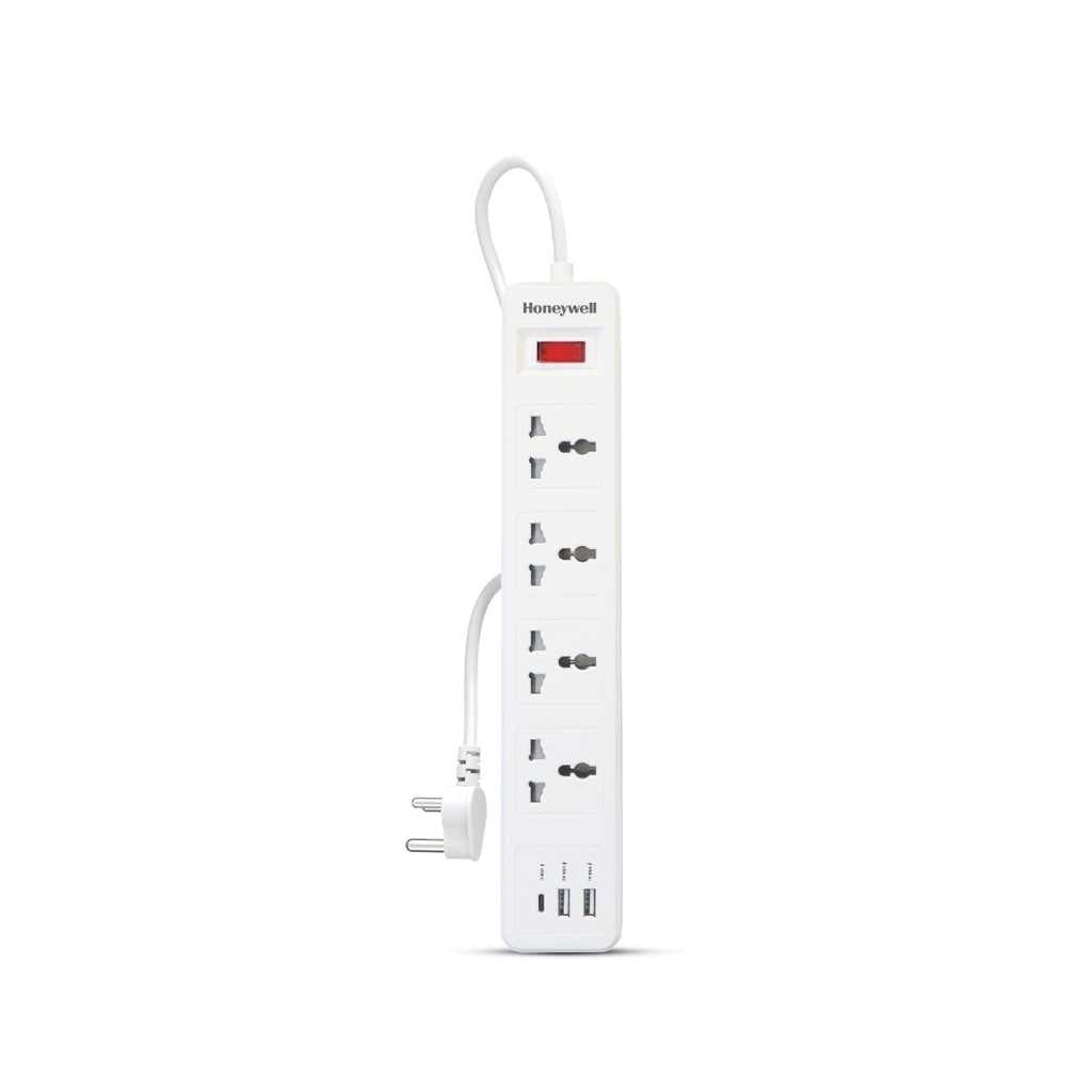 Honeywell 4 Outlet Extension Board with Master Switch