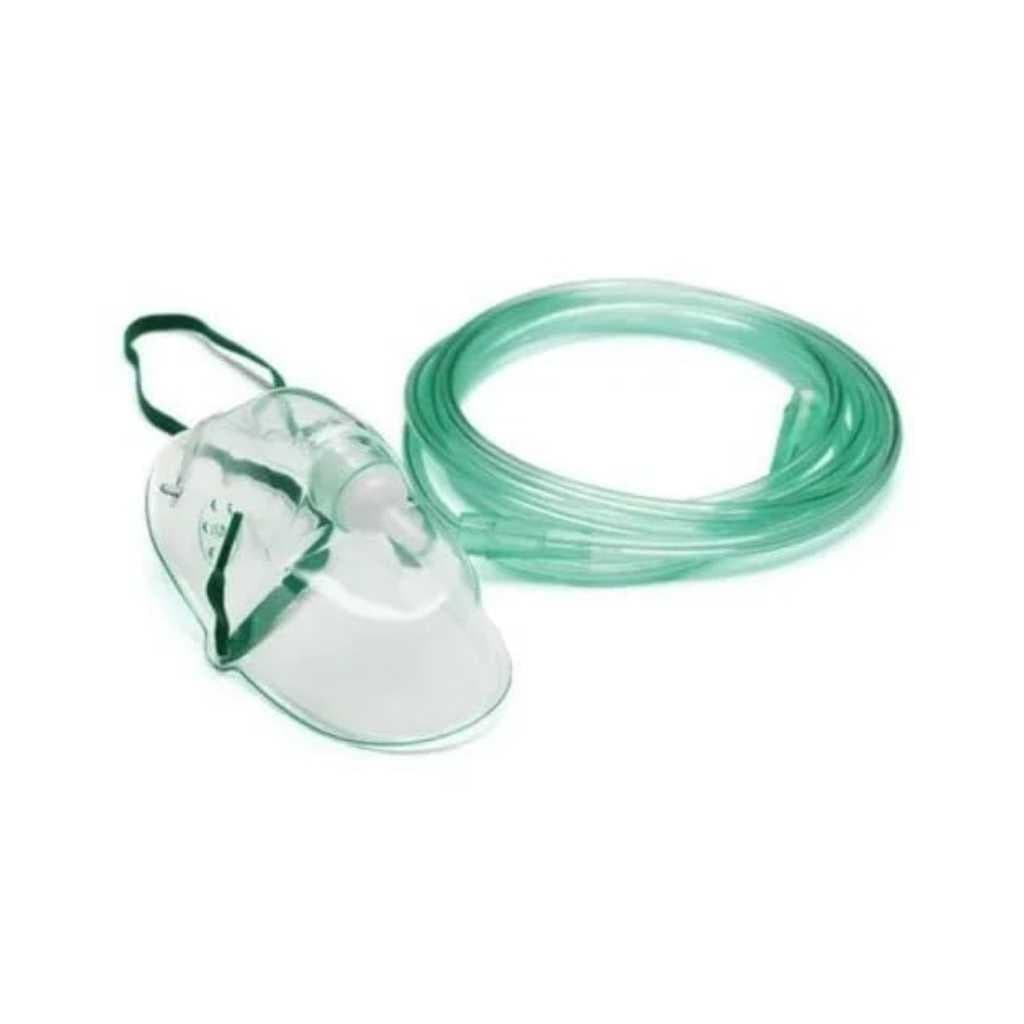 Oxygen Mask for Adult and Pediatric – Oxygen Therapy Mask (Adult Mask, Pack of 2)