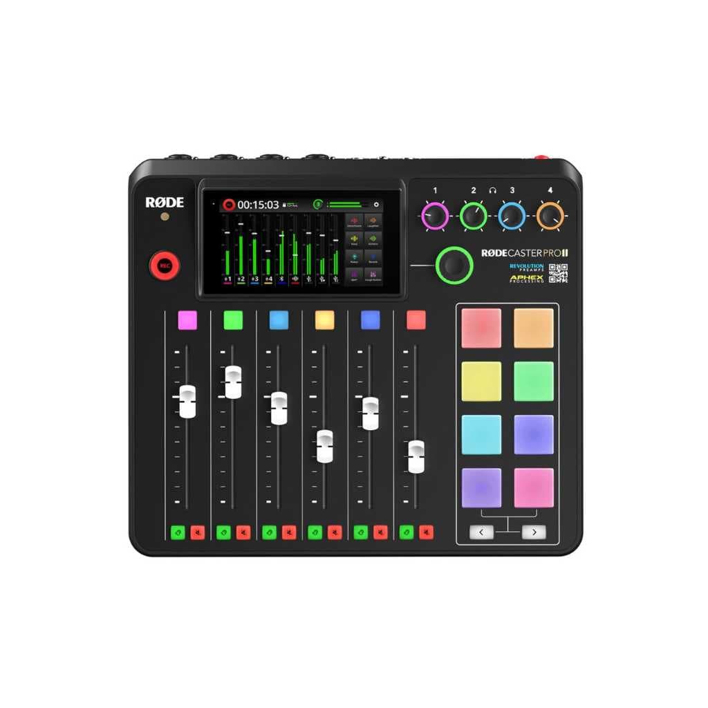 Rode RODECaster Pro II Integrated Audio Production Studio