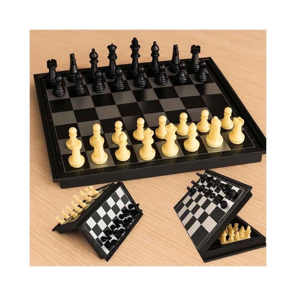 Toy Imagine Magnetic Chess Board Game Folding Travel Chess Set