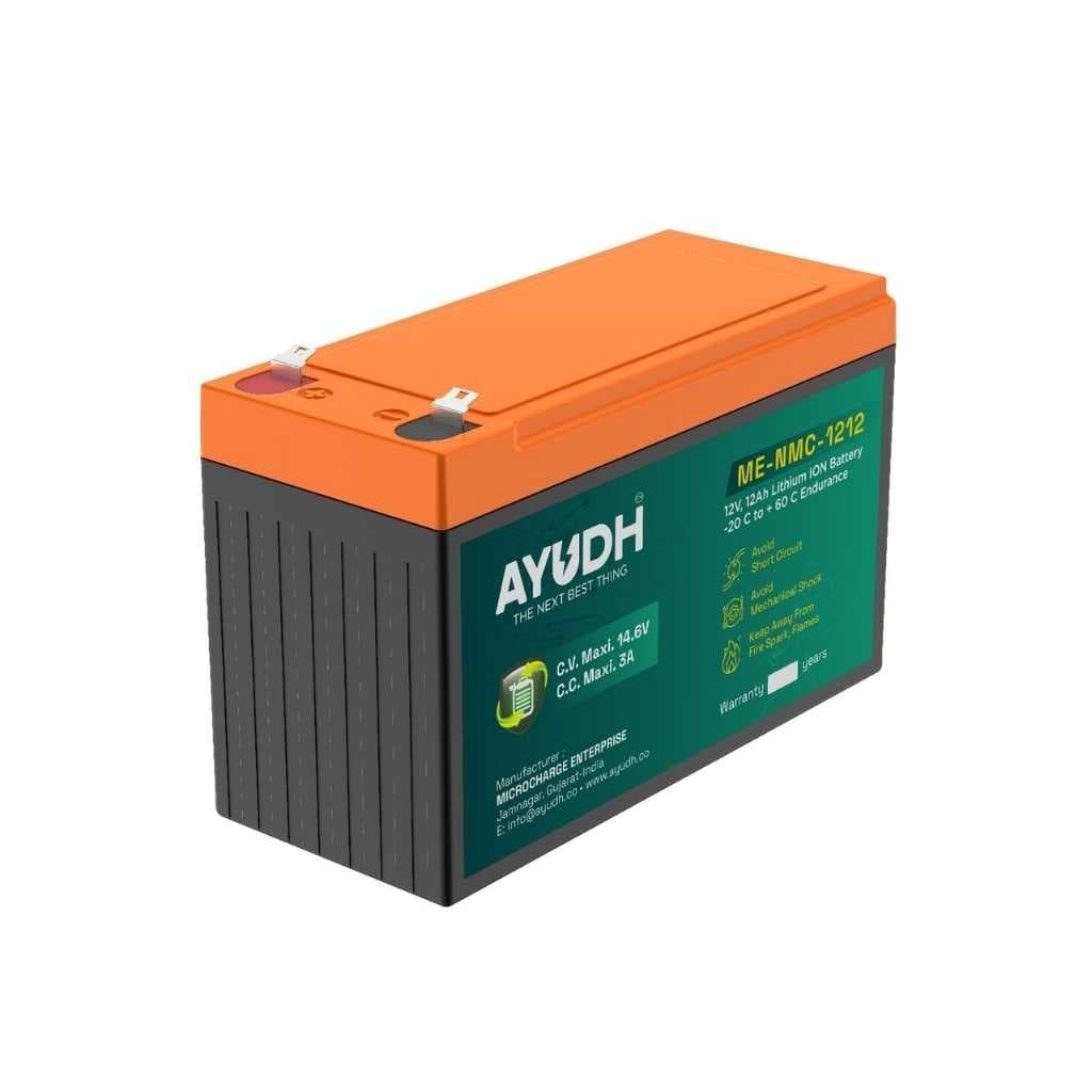 AYUDH 12V 14AH Lithium-ION Battery for Agriculture Spray Pump & Solar Street Light