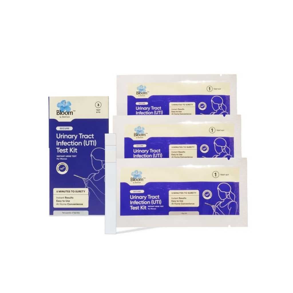 Bloom by Bold Care UTI Testing Kit – Instant Detection of Urinary Tract Infections, Pack of 3