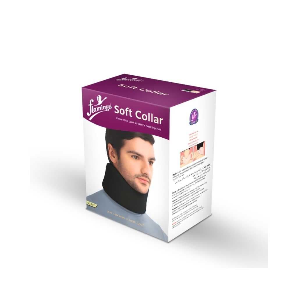 Flamingo Soft Cervical Collar – Neck Support for Cervical Spine Immobilization & Pain Relief
