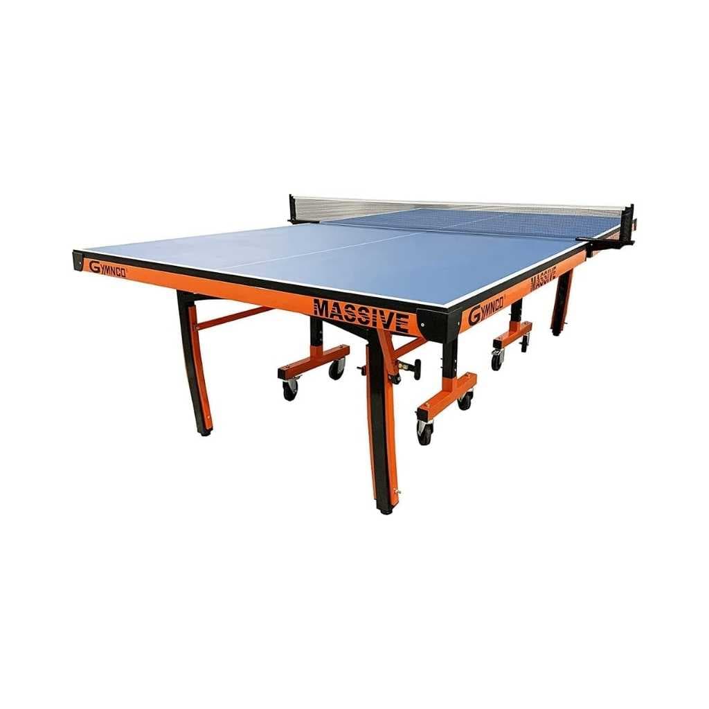 GYMNCO Massive Table Tennis Table with 100 mm Wheels
