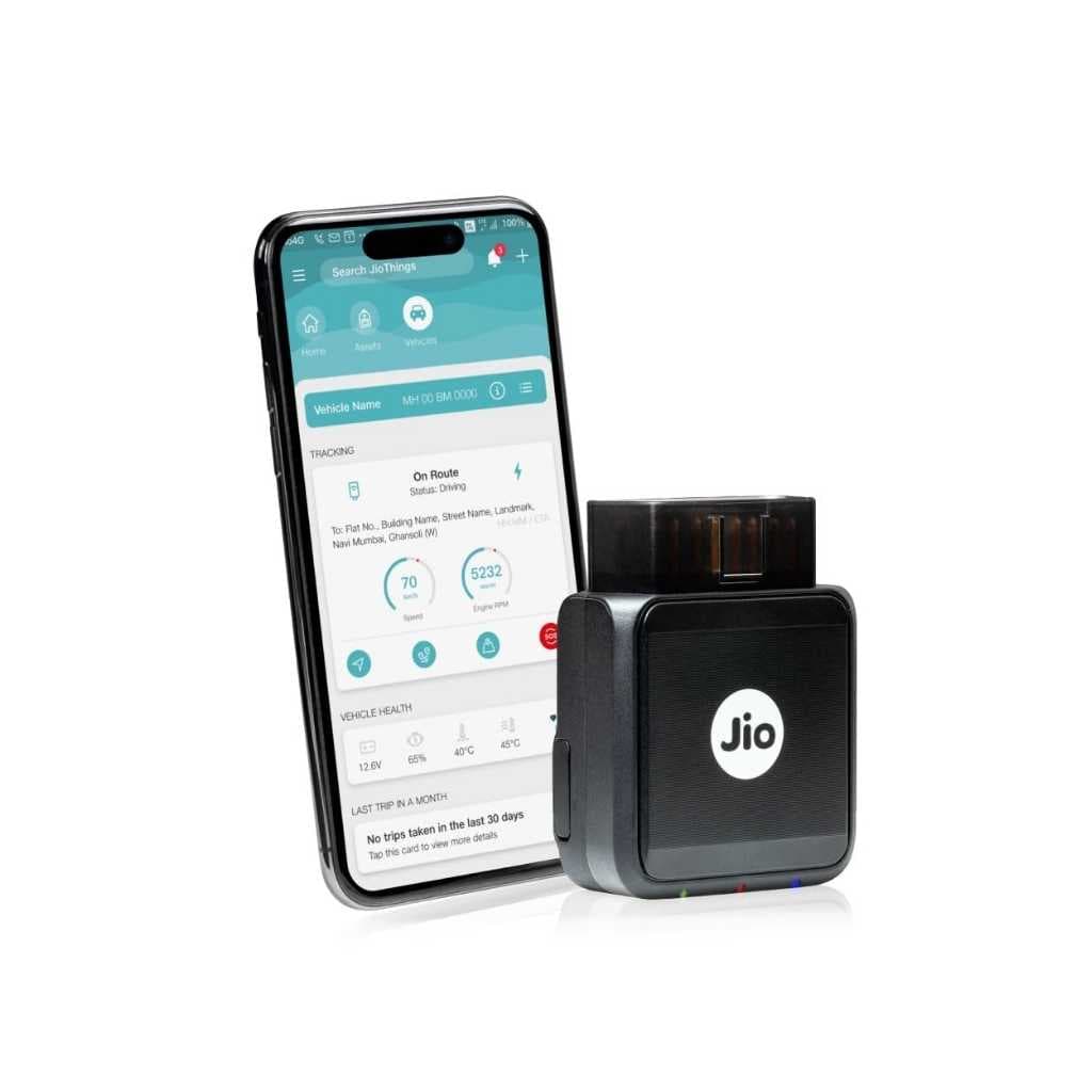 JioMotive OBD GPS Tracker & Wi-Fi Router