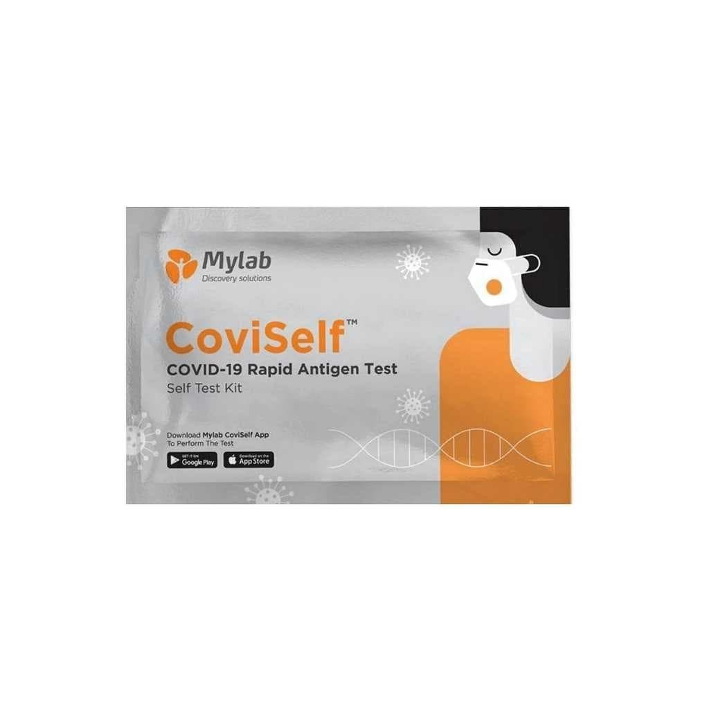 Mylab CoviSelf COVID-19 Self Test Kit for Home, Proven Highest-Accuracy ICMR Approved (Pack of 100)