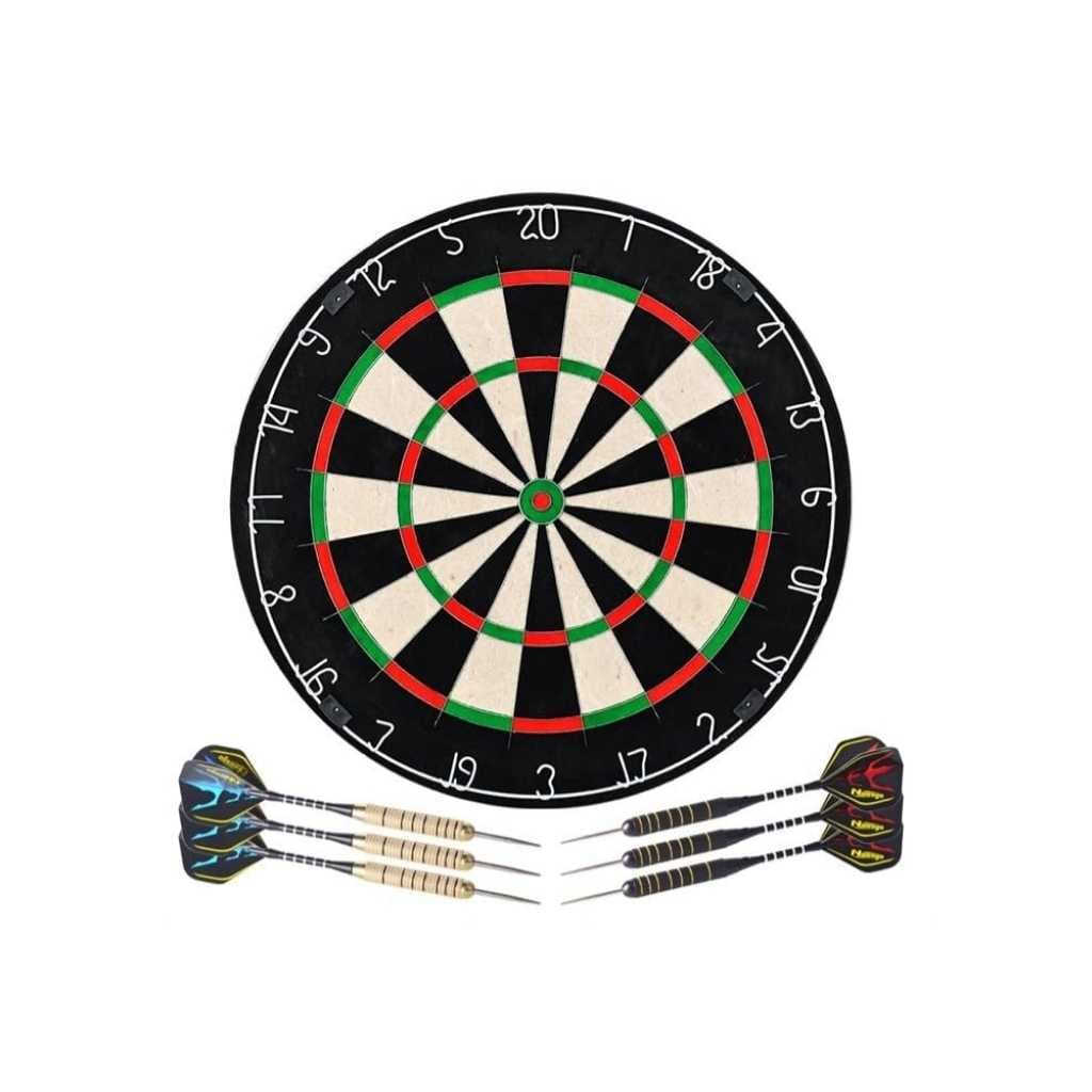 RUP Bristle Dartboards Set 18 Inch Premium Sisal Dartboard