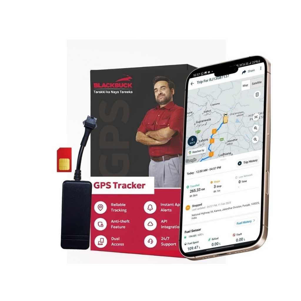 BlackBuck GPS Tracker for Car, Bike, Truck, Bus