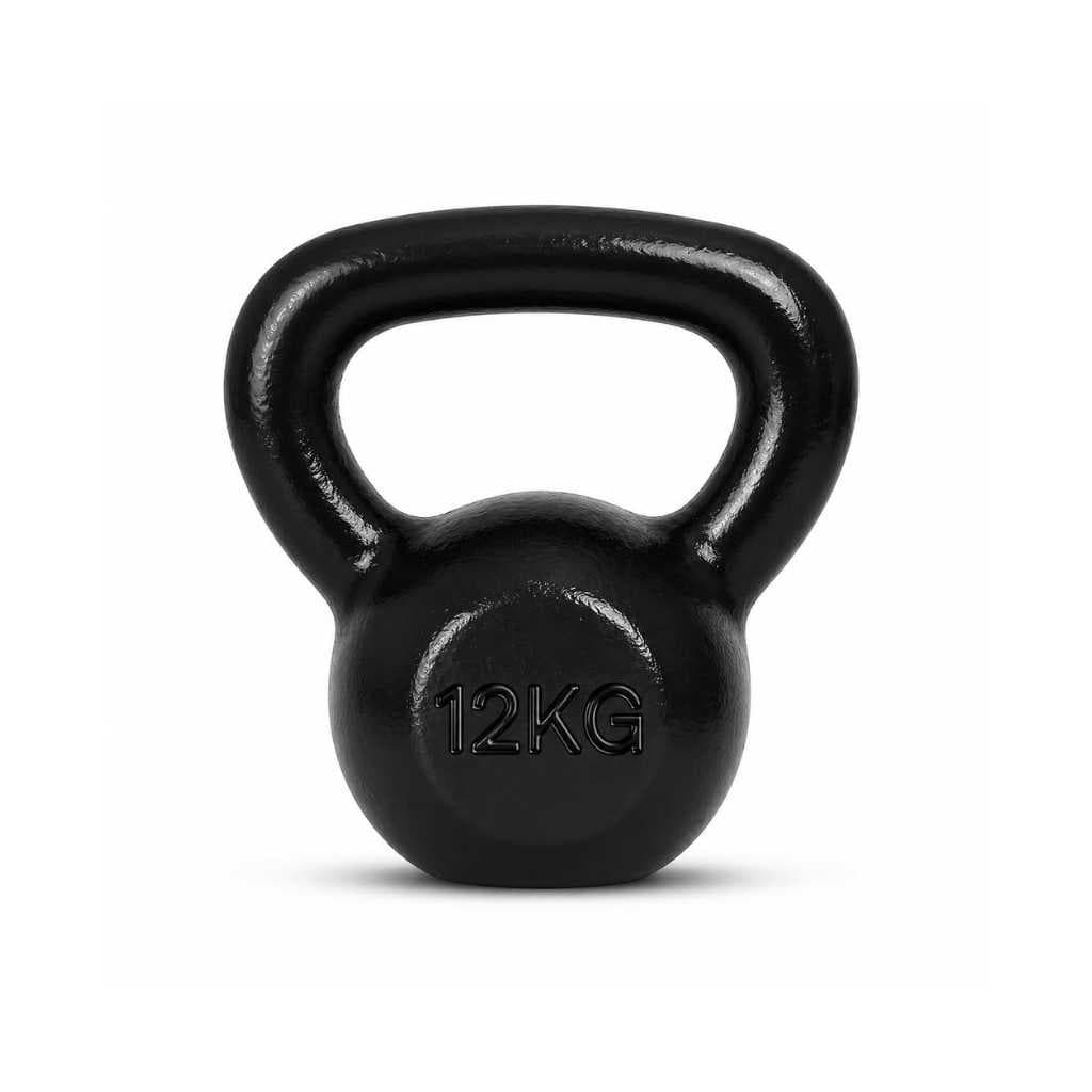 Kakss Solid Cast Iron Kettlebell Weight 12 Kg