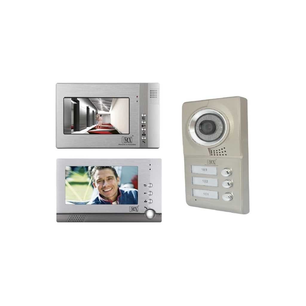 MX Video Door Phone System – 2-Pack 7 Inch Digital TFT LCD Monitors