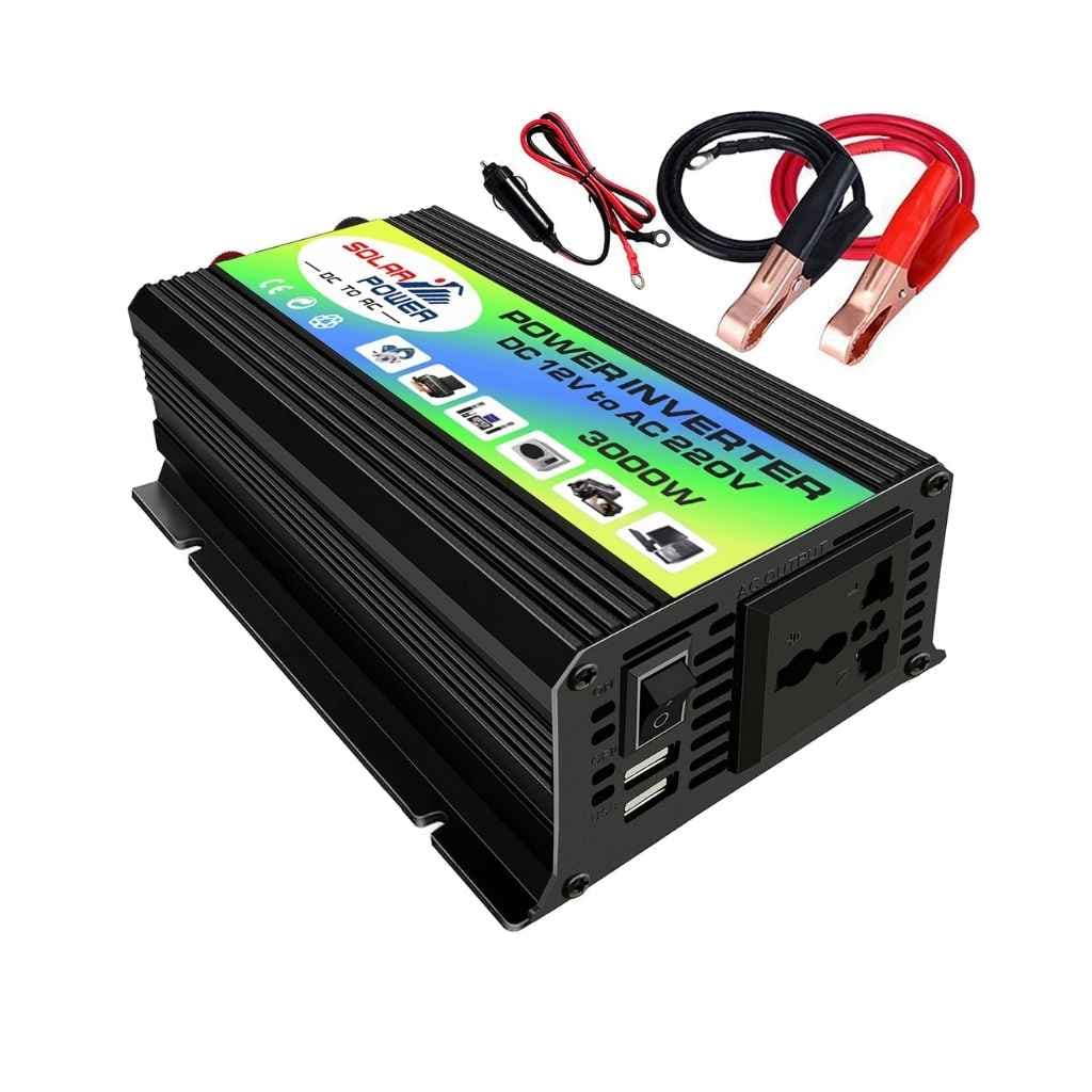 Peaks Power 3000W Modified Sine Wave Inverter 3750VA Dual USB
