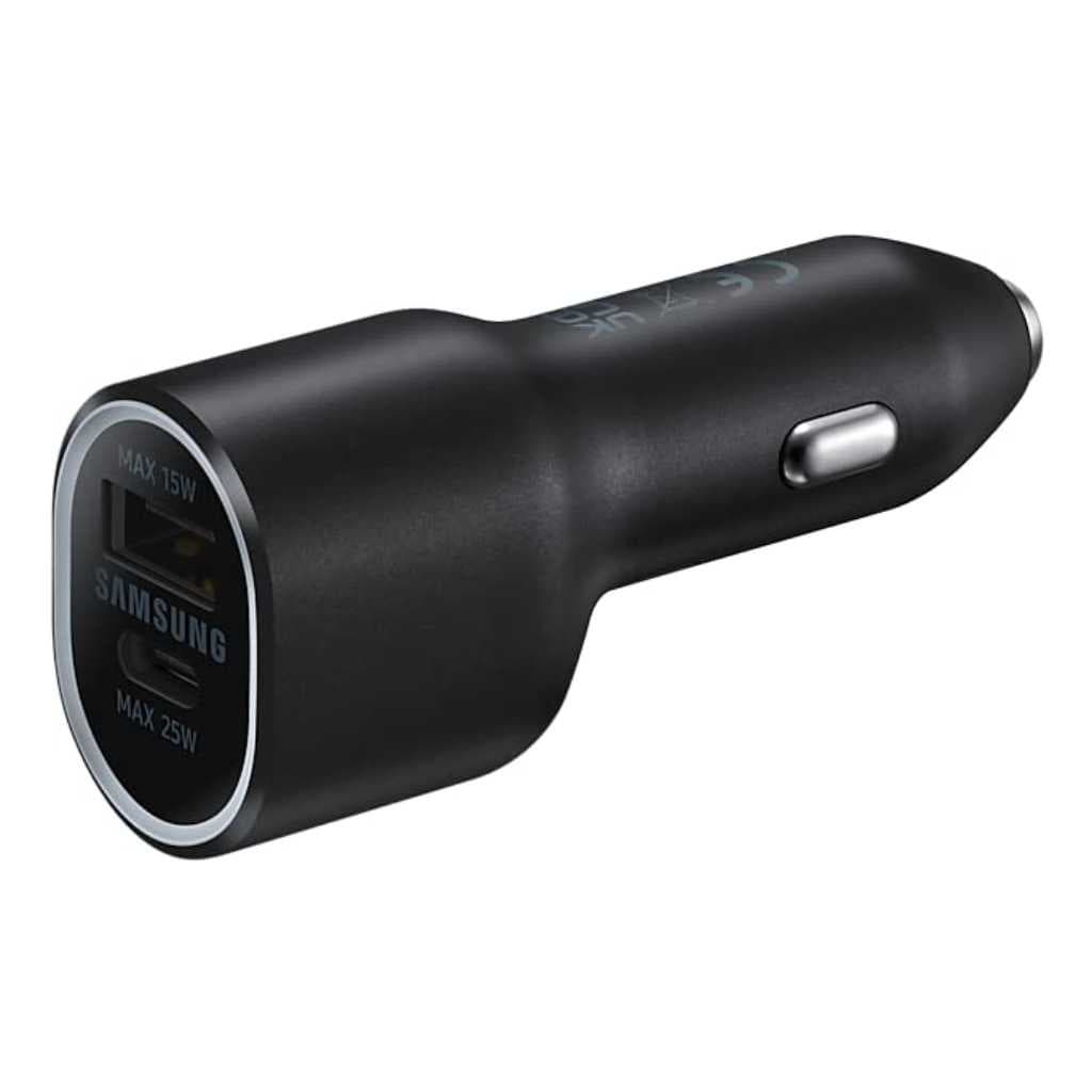 Samsung Original Car Charger Duo 40W (Dual Port Fast Charging)