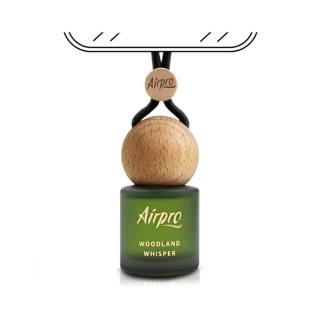 Airpro Veil Woodland Whisper Wooden Hanging Car Air Freshener