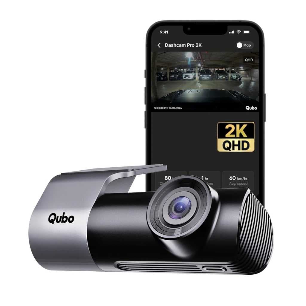 Qubo Car DashCam Pro 2K QHD