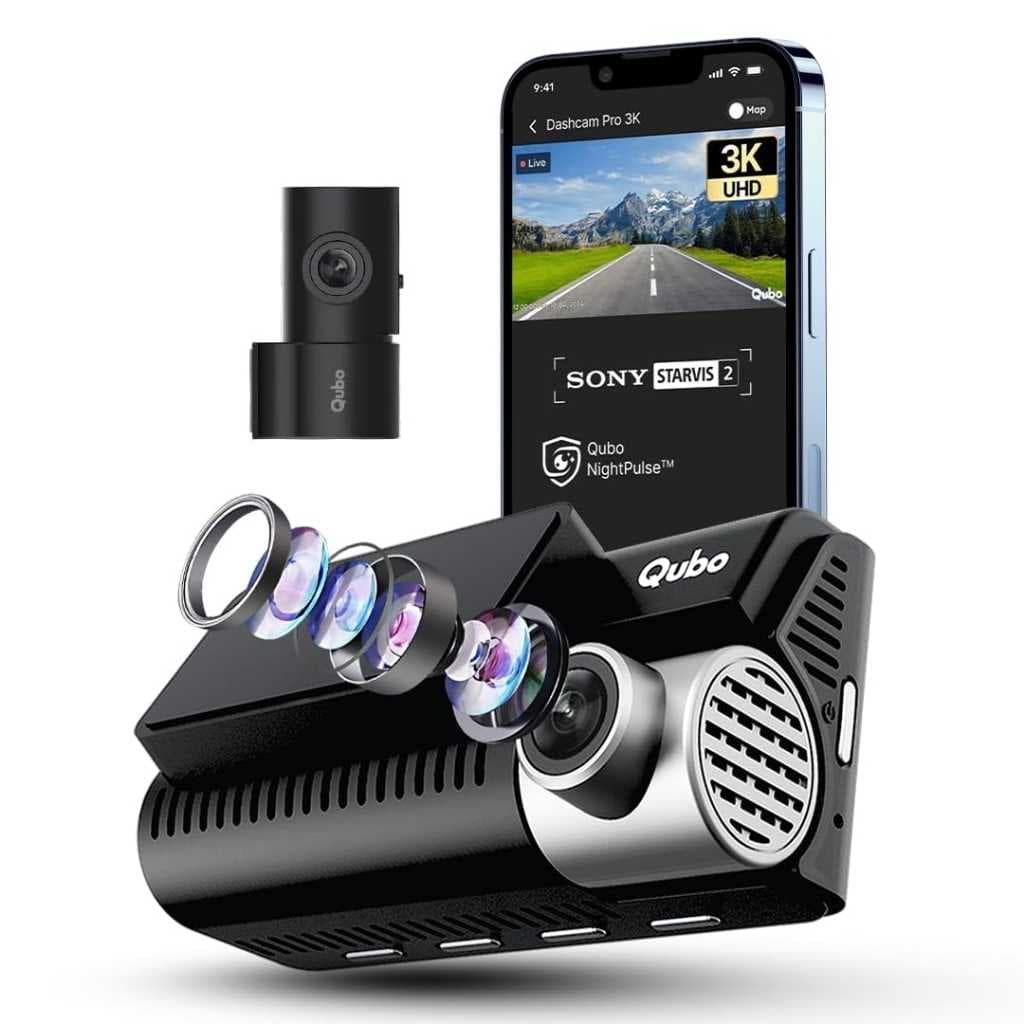 Qubo Car Dashcam Pro 3K (2026 Edition)