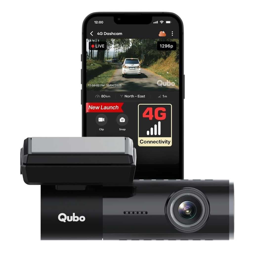 Qubo Dashcam 4G Live
