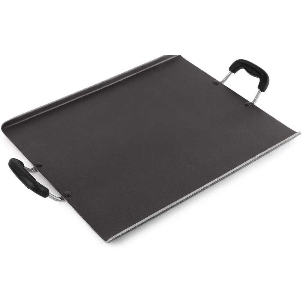 Cello Non-Stick Square Patri Tawa Aluminium Hammertone