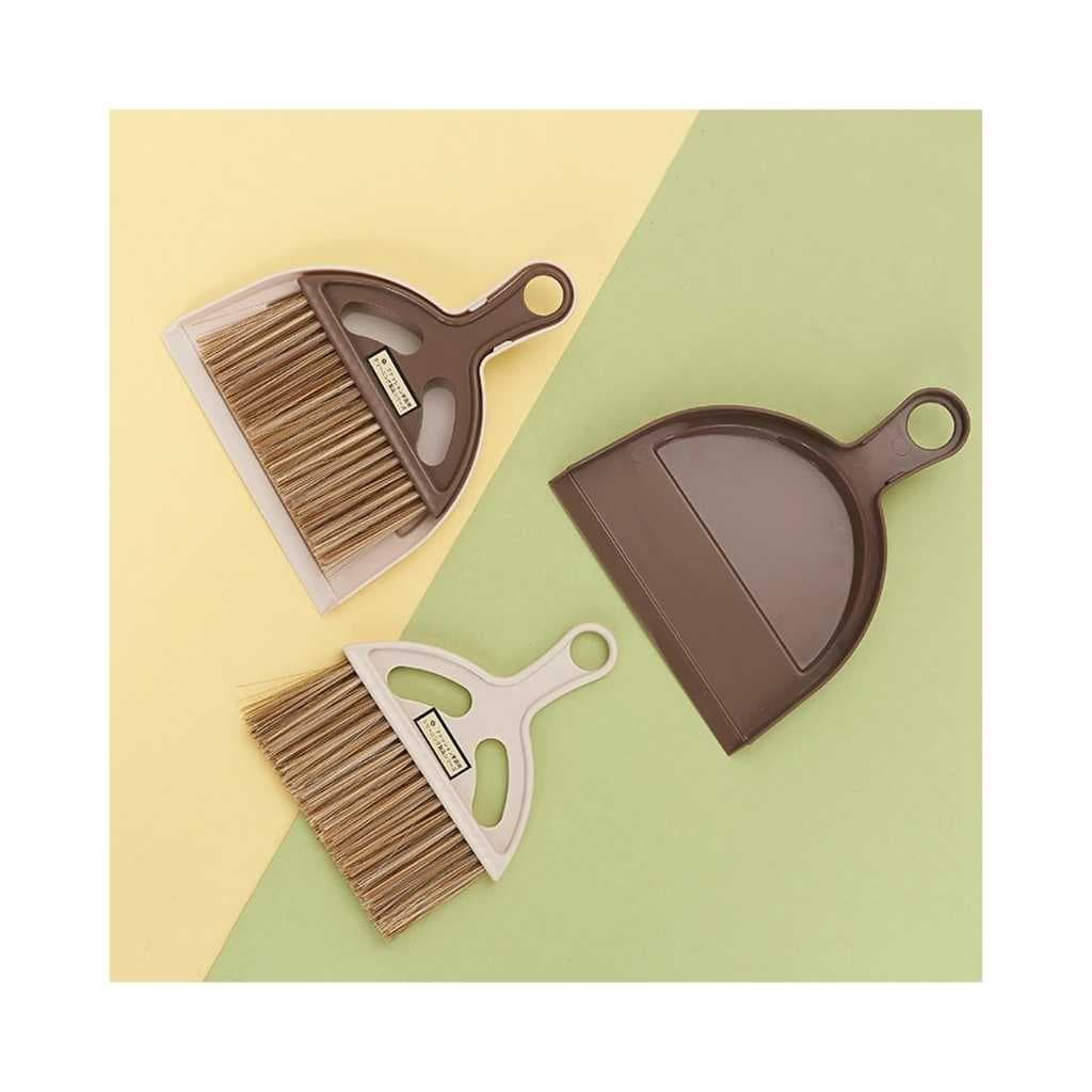Mini Broom and Dustpan Set for Desktop & Sofa Cleaning