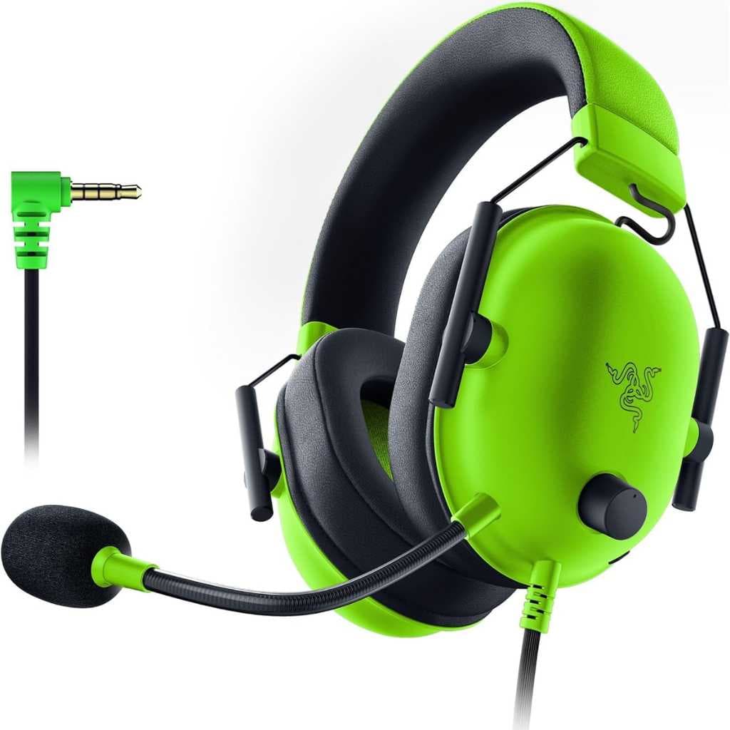 Razer BlackShark V2 X Gaming Headset (Green Edition)