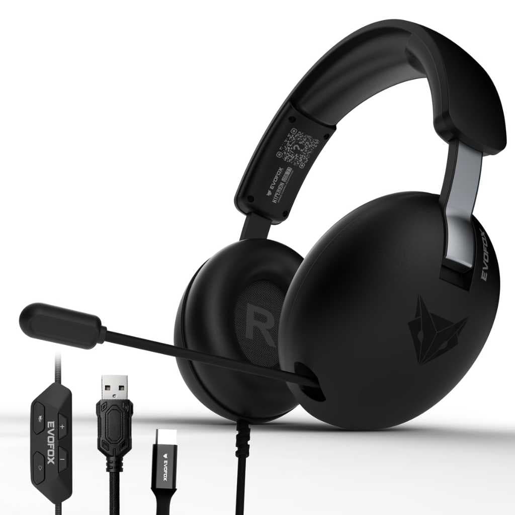EvoFox Hyperion 7.1 Gaming Headphones with Mic