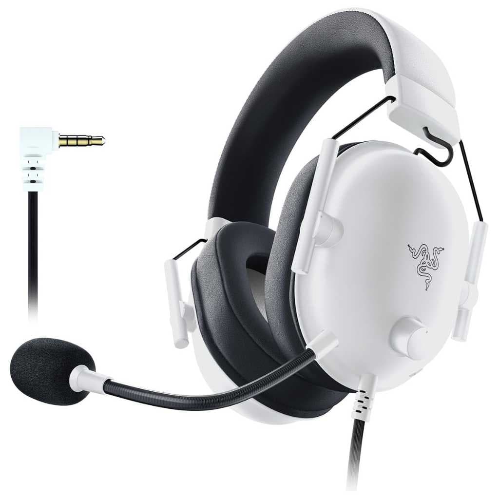 Razer BlackShark V2 X Wired Esports Gaming Headset (White Edition)