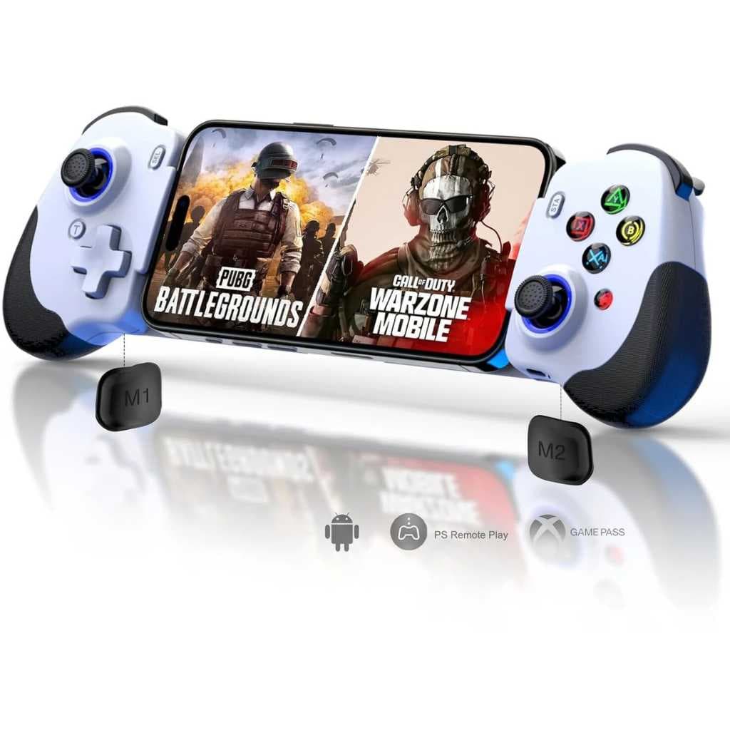 Tobo Mobile Gaming Controller TD-1398GA (USB-C) Remote Play Bluetooth Gamepad (White)